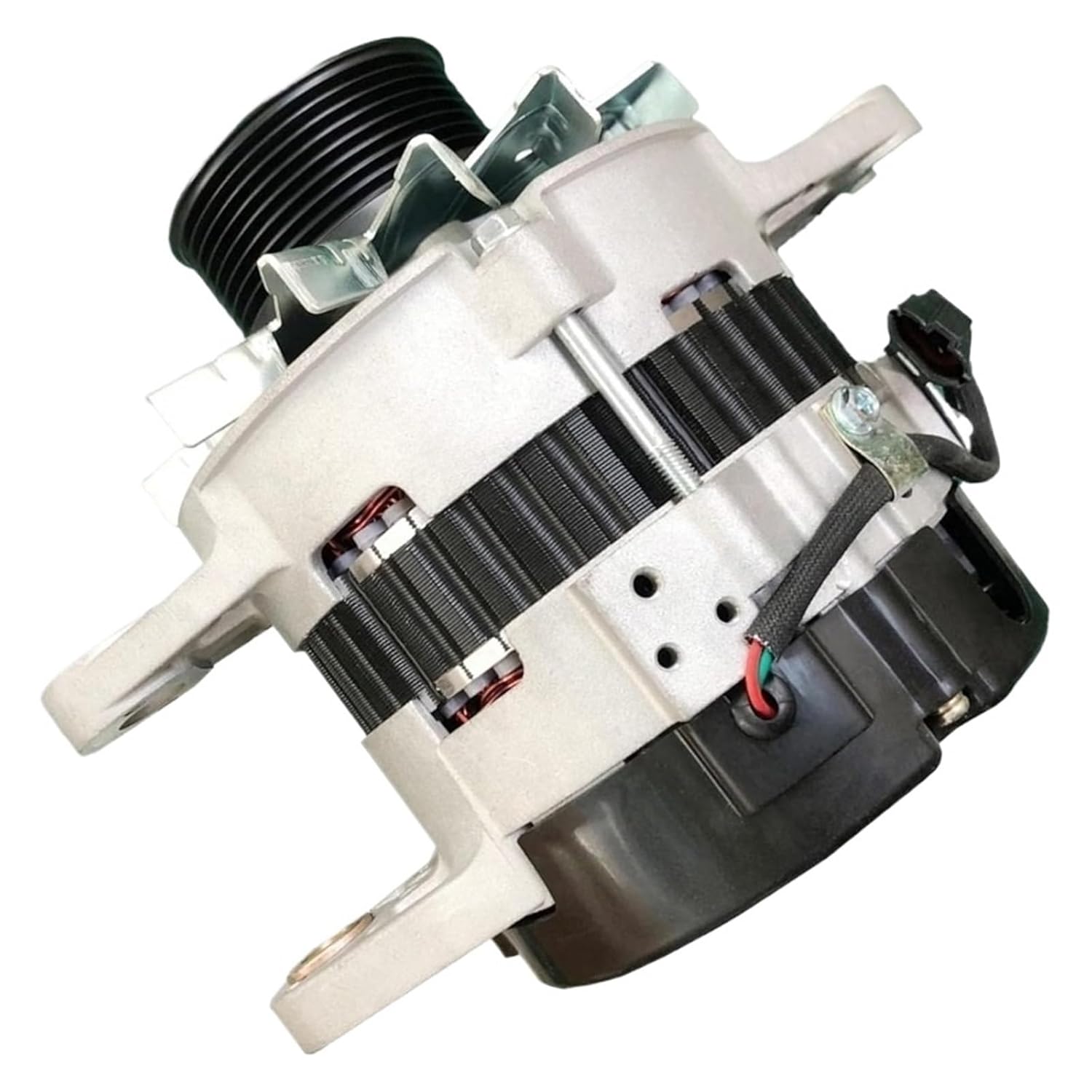 24V Alternator 8-98092116-1 8-97375017-1 Compatible with Hitachi ZAX230 ZAX240-3 Excavator Compatible with Isuzu 4HK1 Engine Replacement