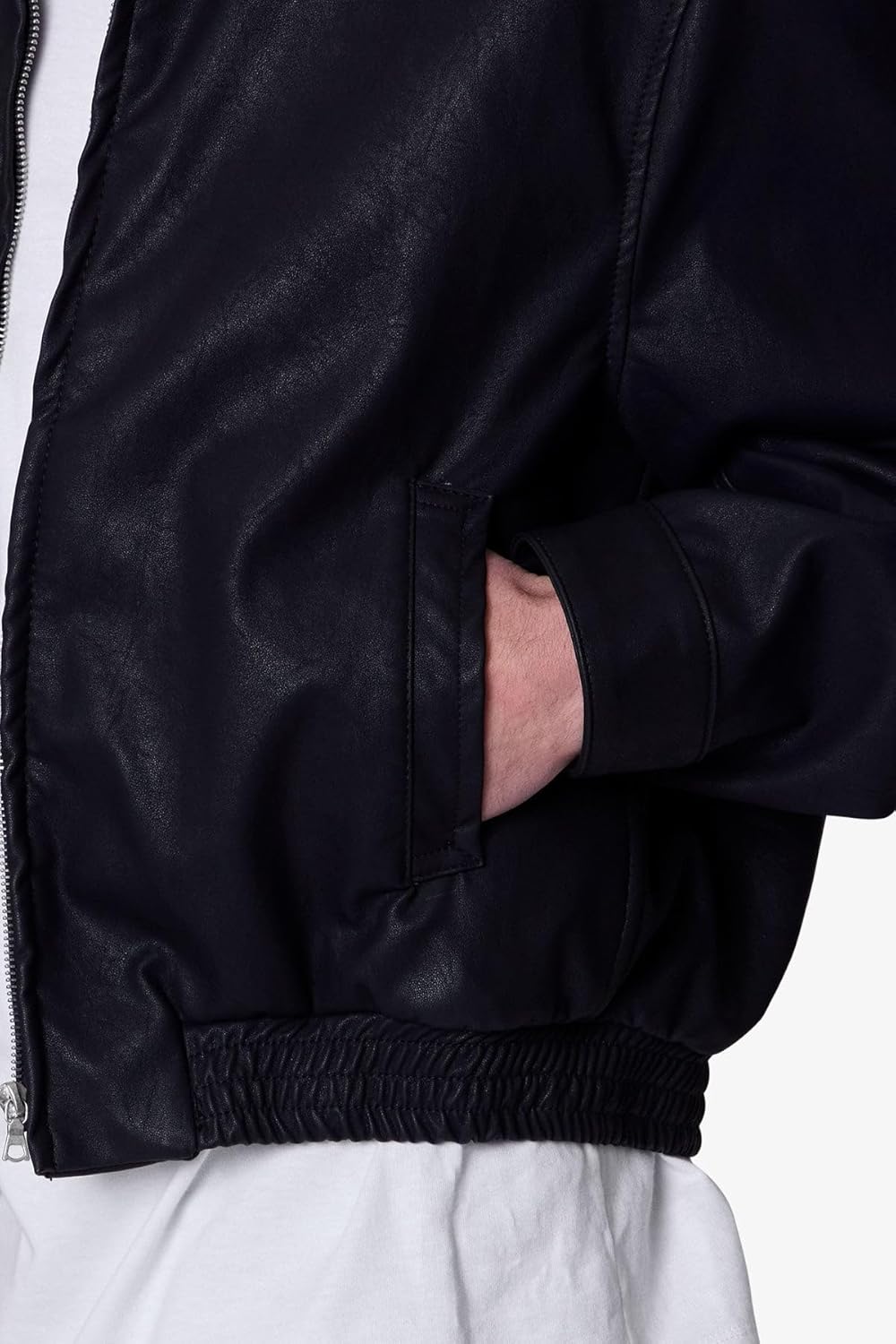 mnml mens Mnml Men's Grandpa's Bomber Jacket - Image 5