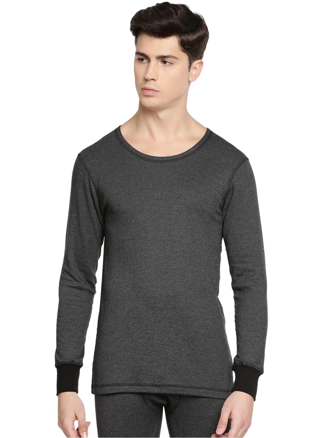 macroman m-series Warmax Full Sleeves U/Neck for Men|Polyester|Pack of: 1 Black-picture-42