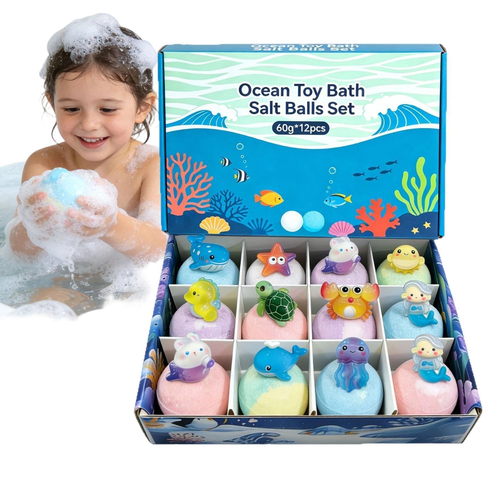 Boules de bain pour garçons et filles : la solution douce aux bains difficiles - 8