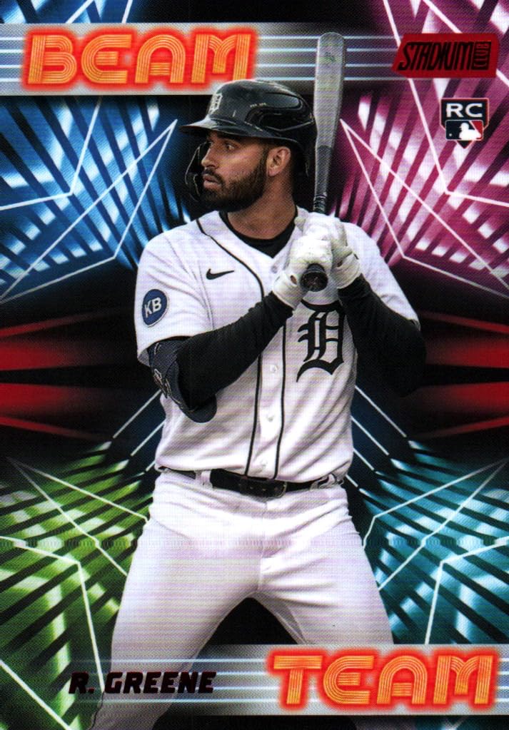 Amazon.com: Riley Greene Red Foil Beam Team Rookie Card 