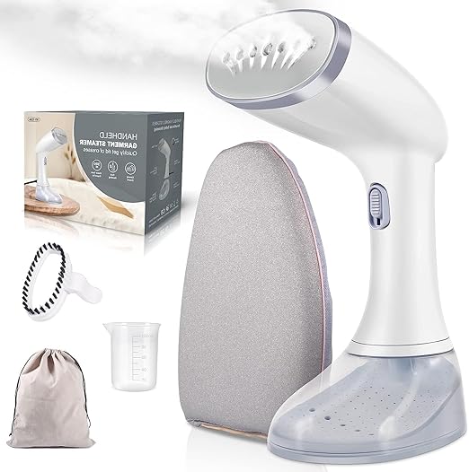 Steamer for Clothes, Handheld Clothes Steamer with Brush