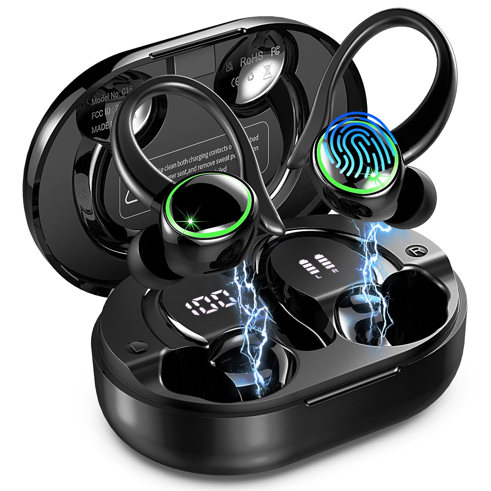 Écouteurs Bluetooth Sport Sans Fil