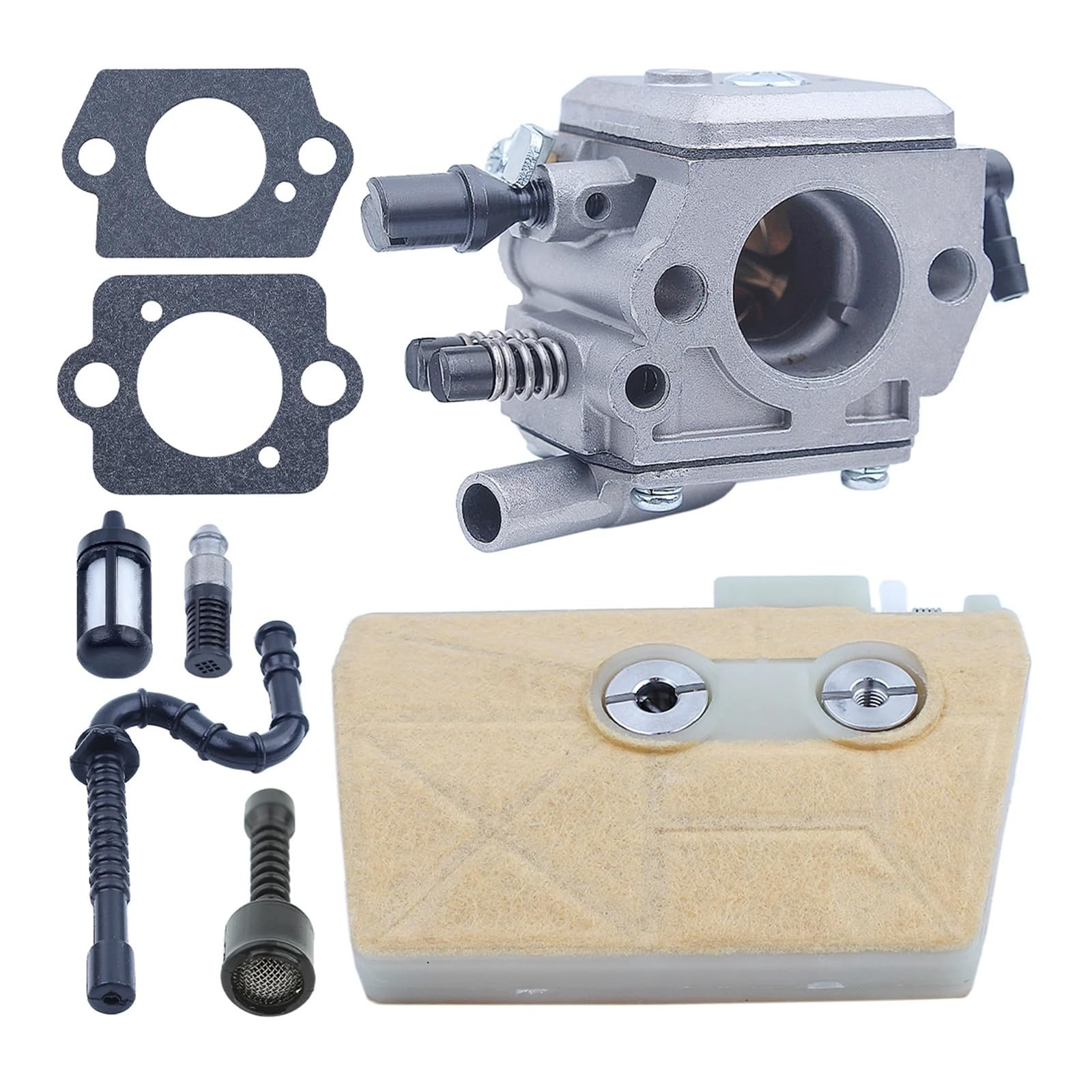 Kit carburateur pour tronçonneuse MS380 MS381 idéal pour préparer le bois de chauffage