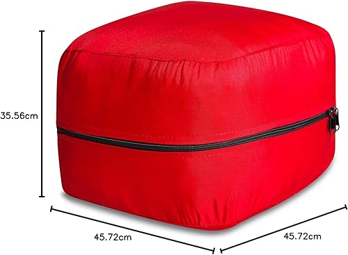 Miniatura 20 de Posh Creations Relleno de espuma para puf, 100 L, 2 unidades, color blanco con boquilla EZ-Pour