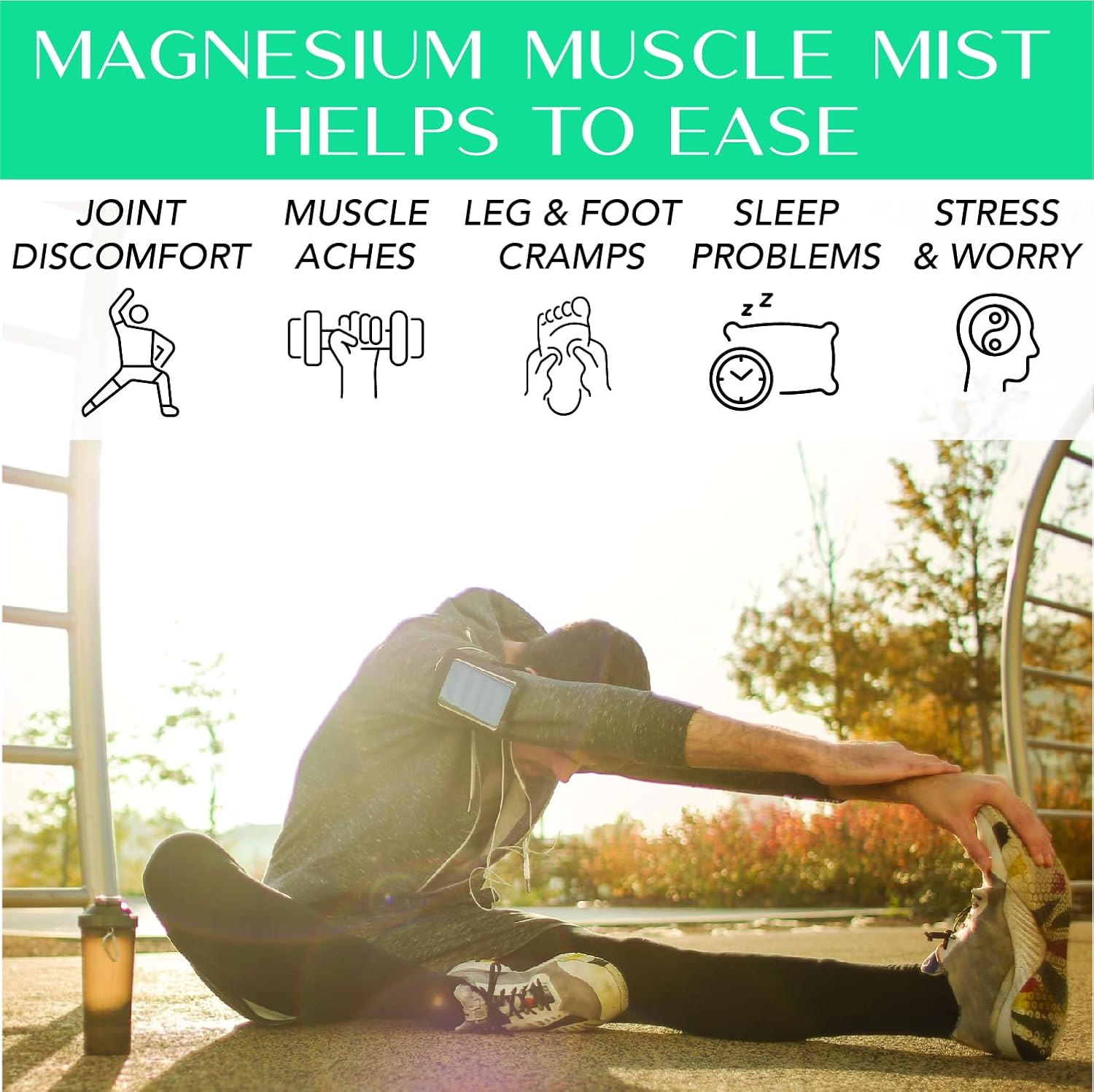 Laki Naturals Magnesium Muscle Mist (113g) | Spray Corporal com Óleo ...