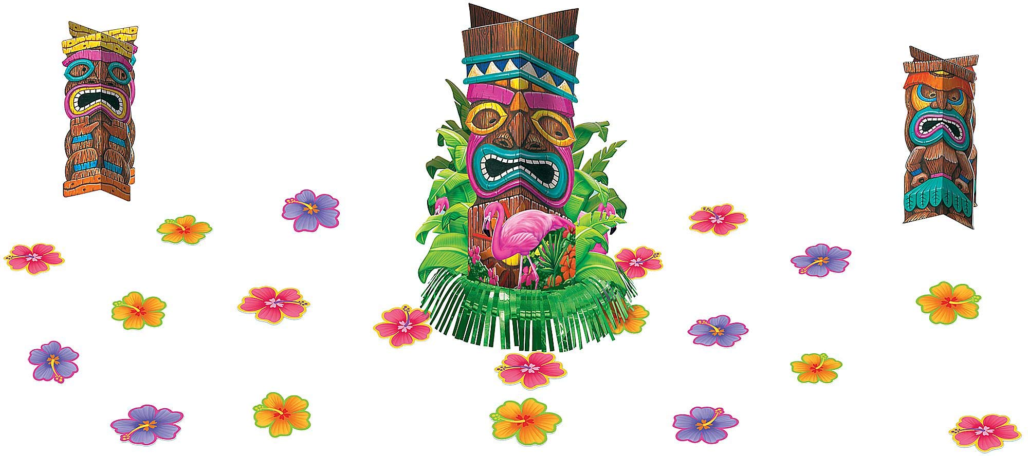 Tiki Table Decorating Kit - 12.5