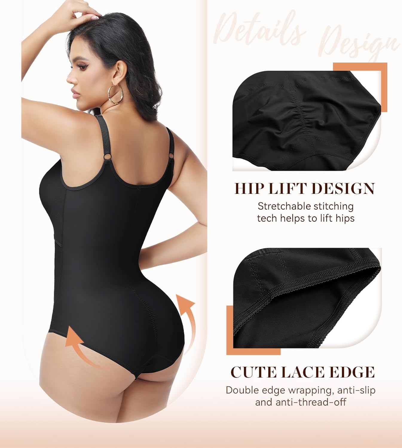 SHAPSHE Fajas Colombianas Moldeadoras Body Shaper Postpartum Stage 2/3 Compression Garment Shapewear for Women with Bra - Image 6