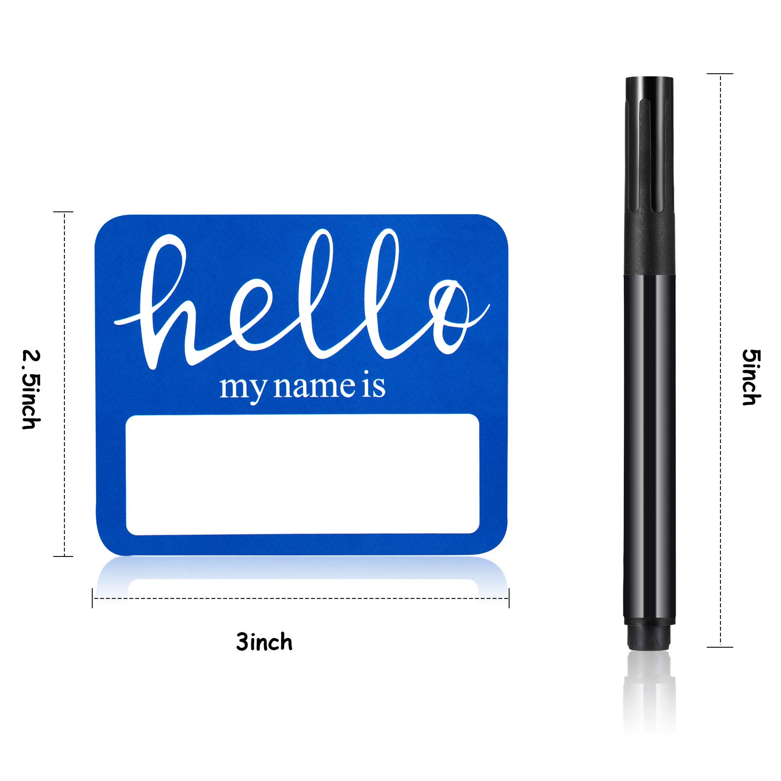 Amazon.com: Outus 120 Pcs Hello My Name is Stickers(3