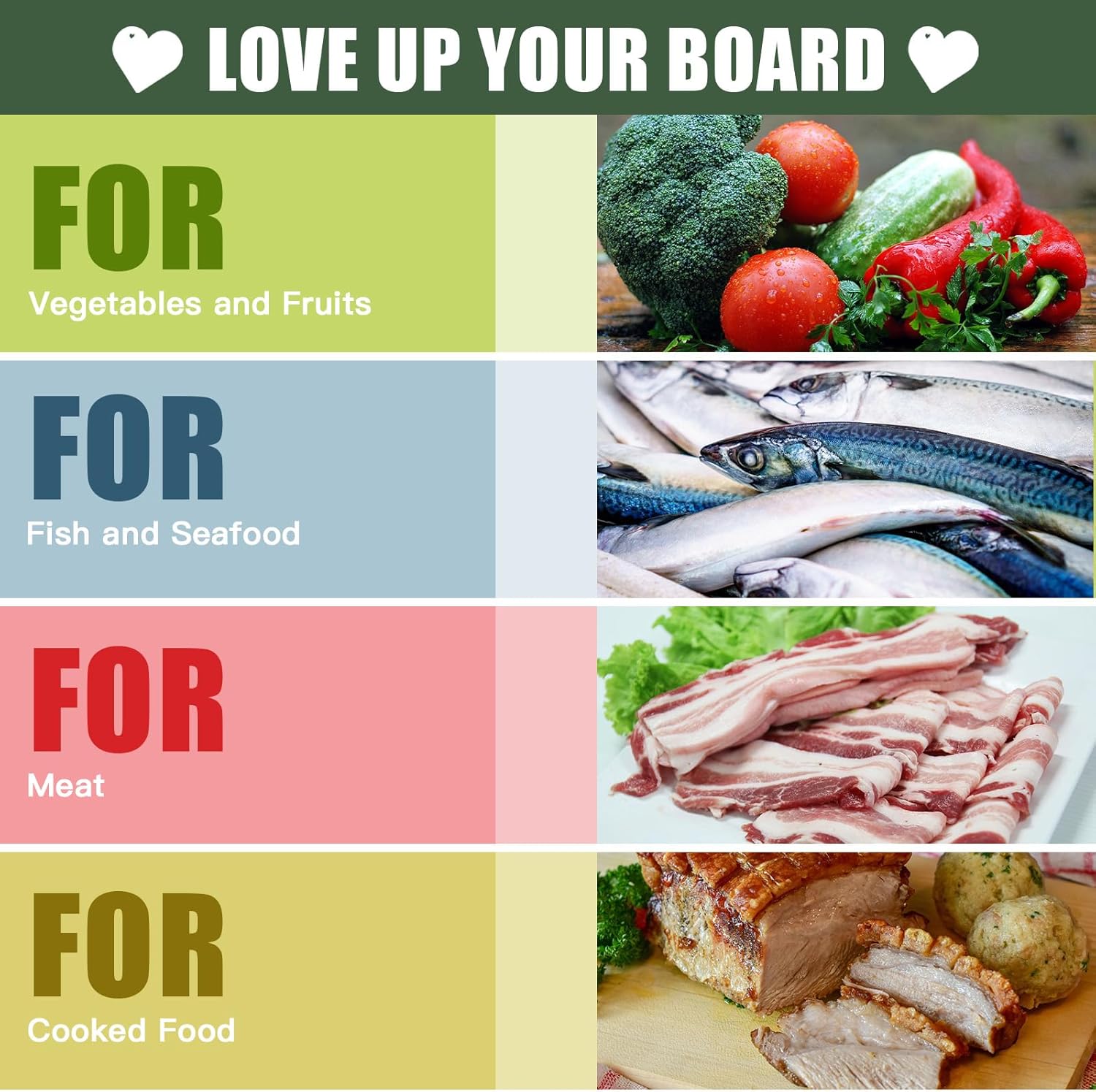 Baderke Heart Shaped Cutting Board Valentine's Day Gifts Acacia Wood Bread Cheese Serving Platter Serving Charcuterie Board for Meat Cheese Vegetables and Fruits Women Kitchen Valentines Gift