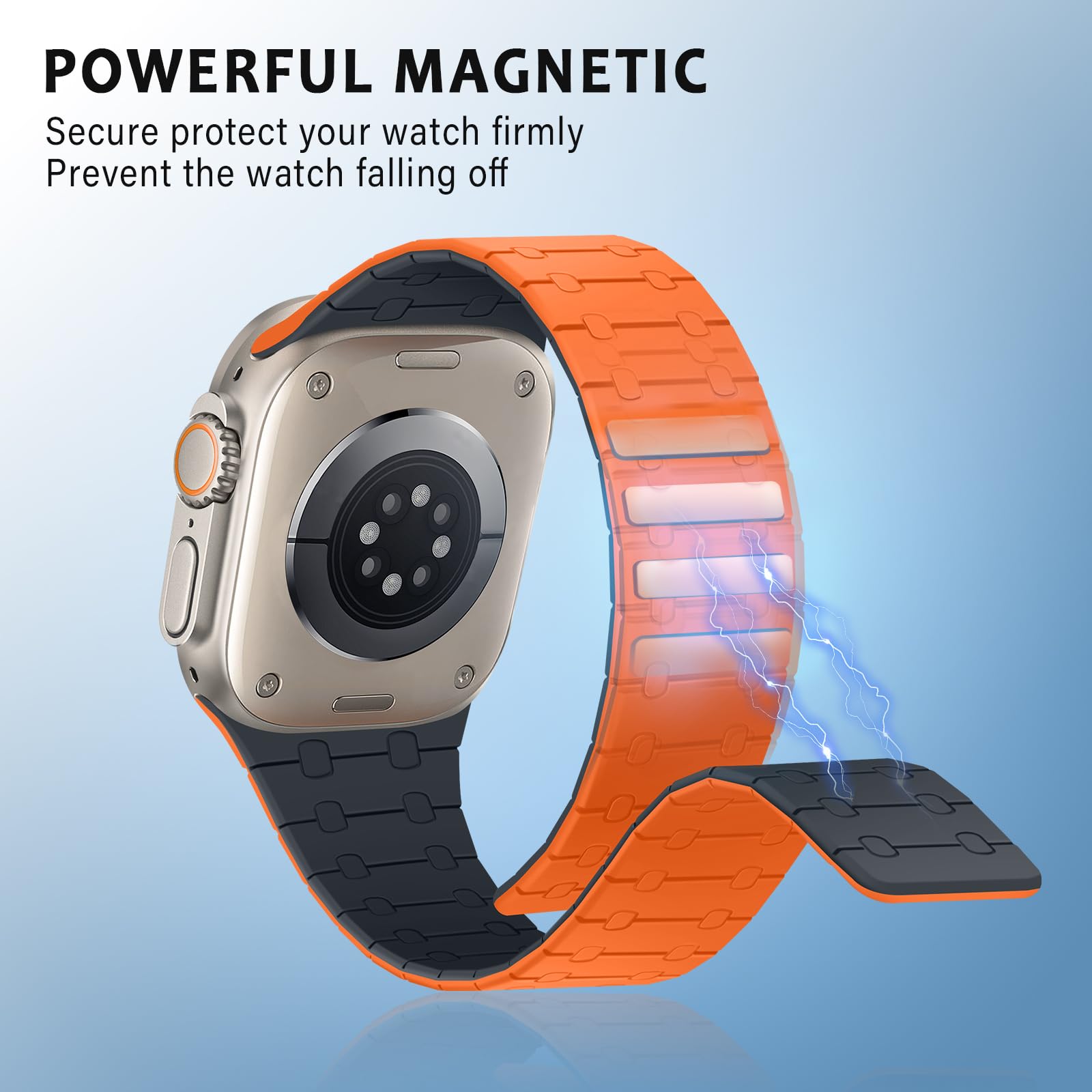 ZZDZZ Compatible with Apple Watch Straps 49mm 46mm 45mm 44mm 42mm 41mm 40mm 38mm - Image 3