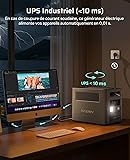 AFERIY 1800W 1024Wh Portable Electric Station, P180 Solar Electric Generator, Fast Charging 0-90% in 60 Min, 220V-240V, LiFePO4 Nomad Battery with UPS, BMS, for Camping, Road, Holidays - 5