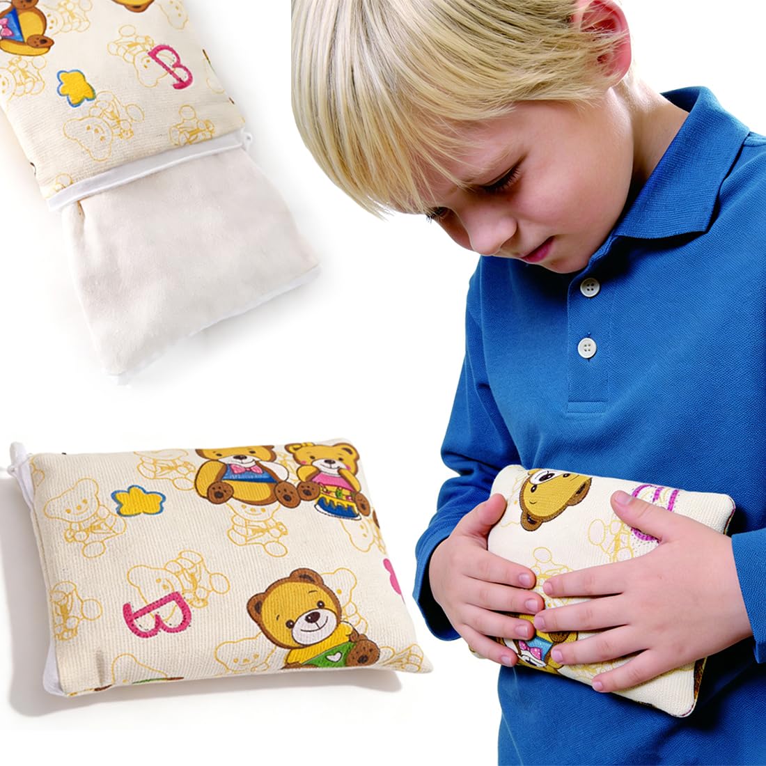 6"*8" Microwave Heating Pad, Reusable Heat Pack, Hot Moist Microwavable Therapy Pack for Cramps, Back, Neck, Shoulders, Leg Pain, Aromatherapy Heat Wrap for Cramps & Relaxation, Lavender Fragrance