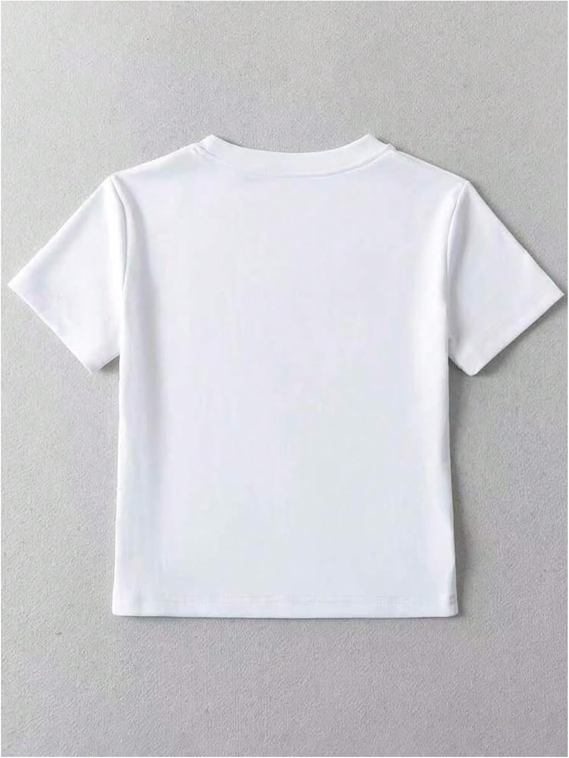 Milumia Girl's Floral Printed Short Sleeve T Shirts Y2k Crop Top Preppy Clothes - Image 3