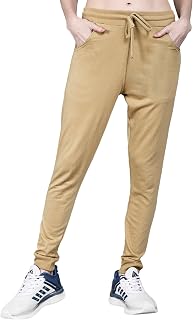 Women's Track Pants – Regular Fit, Stretchable, Drawstring Waist & Ribbed Cuffs | Ideal for Gym, Yoga, Running & Casual Wear Price In India