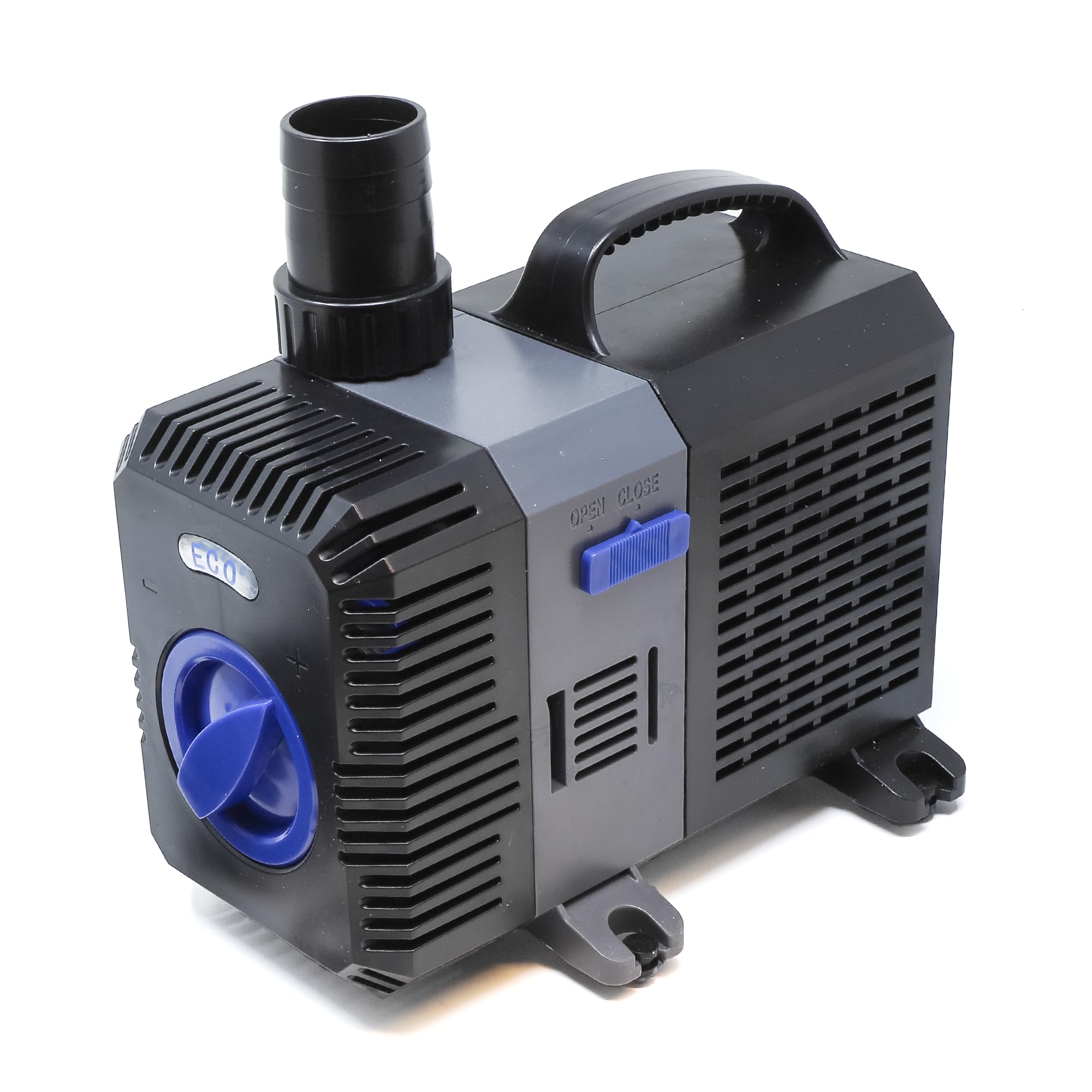 Teichpumpe CTP 5000 | 5000L/h bei nur 30 Watt | Energieeffiziente Filterpumpe & Tauchpumpe für Gartenteich | Leise & wartungsarm durch Keramikachse | Mit Trockenlauf- & Überlastungsschutz