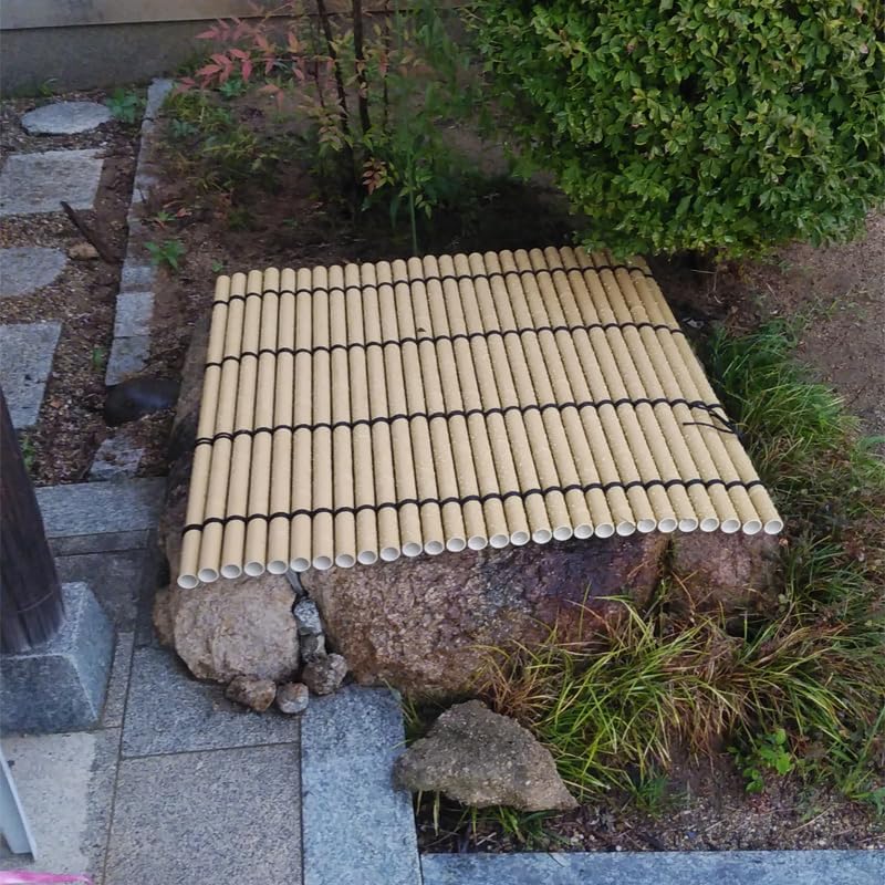 【ポパイさん専用】天然白竹　井戸蓋　2枚編み ポパイさん専用】天然白竹 井戸蓋 2枚編み 天然白竹 井戸蓋 2枚