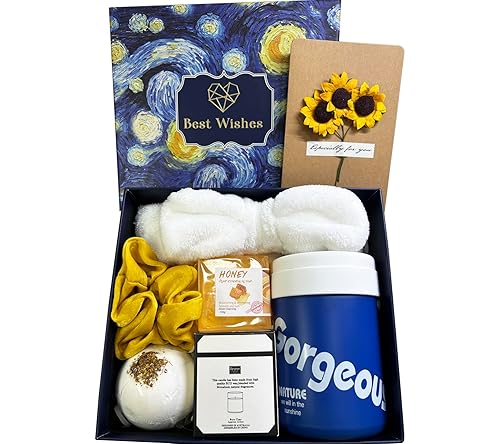 Miniatura 9 de Regalos para mujeres, juego de cesta de regalo relajante para spa, regalos de cumpleaños para mujeres, ideas de regalo únicas de Navidad para