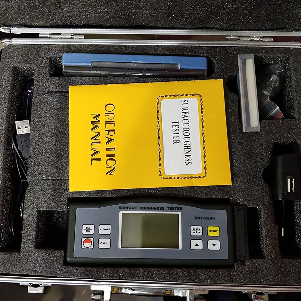 SRT-6200, Probador de rugosidad de superficies, Alta precisión, Ra0.05μm~10.00μm, Probador de rugosidad de acabado de superficies metálicas