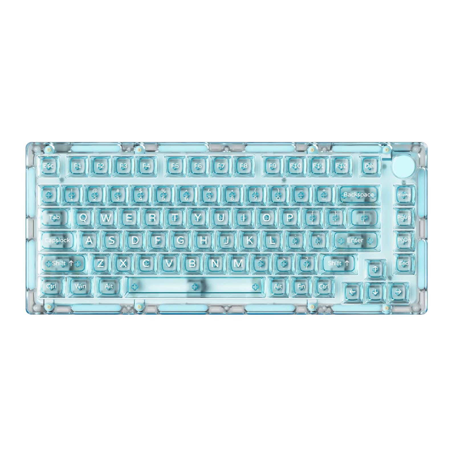 Amazon | MONSGEEK 75% ワイヤレス メカニカル キーボード ICE