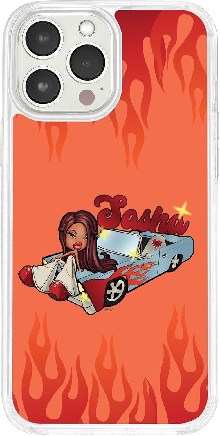 Affinity Bands X Bratz Passion for Fashion HD Phone Case Compatible with MagSafe Apple iPhone 14 (Yasmin Outline)