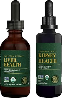 Global Healing Center - Liver Health & Kidney Health - Supports Liver and Gallbladder, Kidney Cleanse & Stones Dissolver