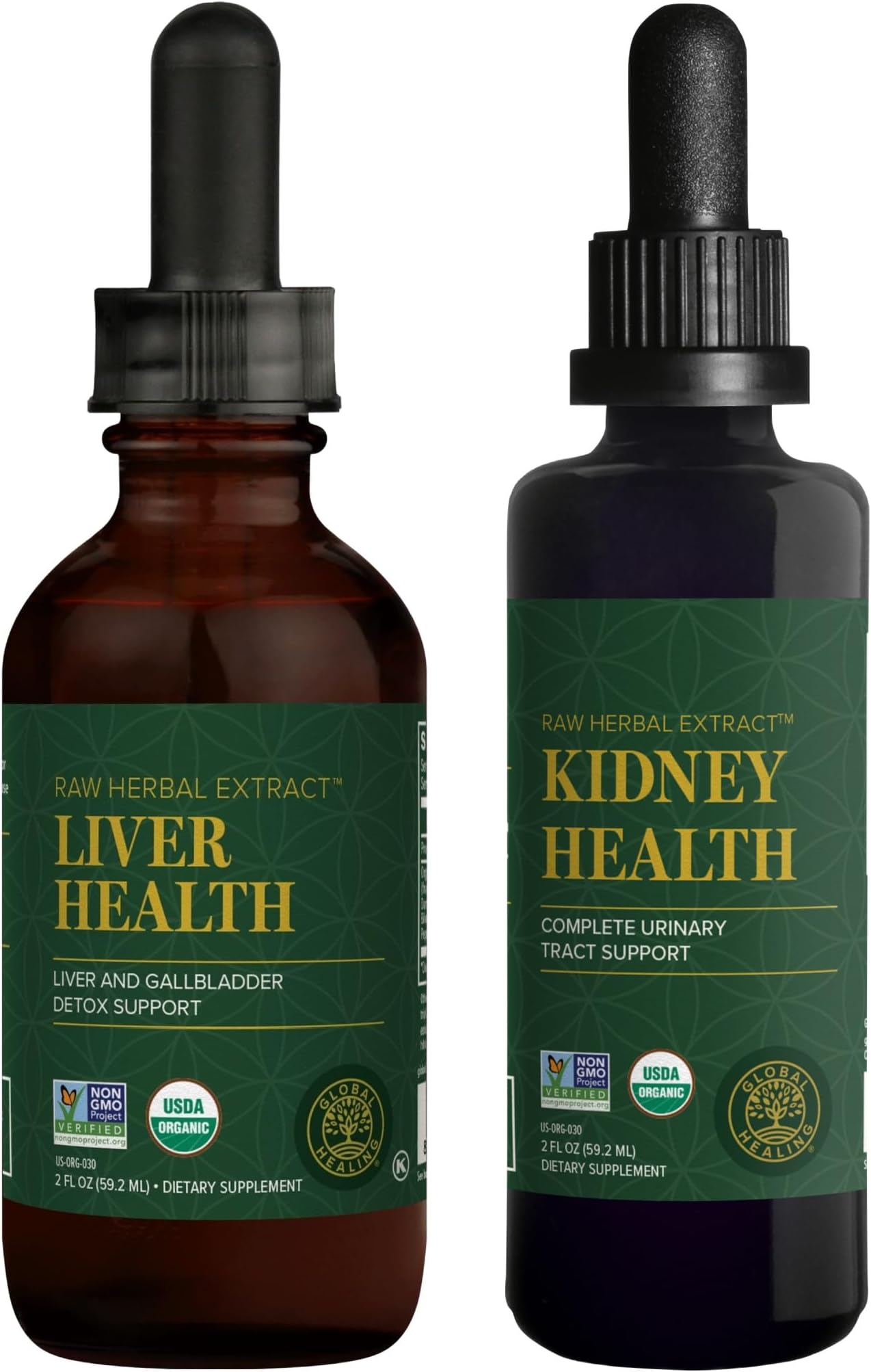 Liver Health & Kidney Health - Supports Liver and Gallbladder, Kidney Cleanse & Stones Dissolver