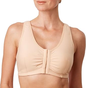 Front Closure Mastectomy Bra with Pockets