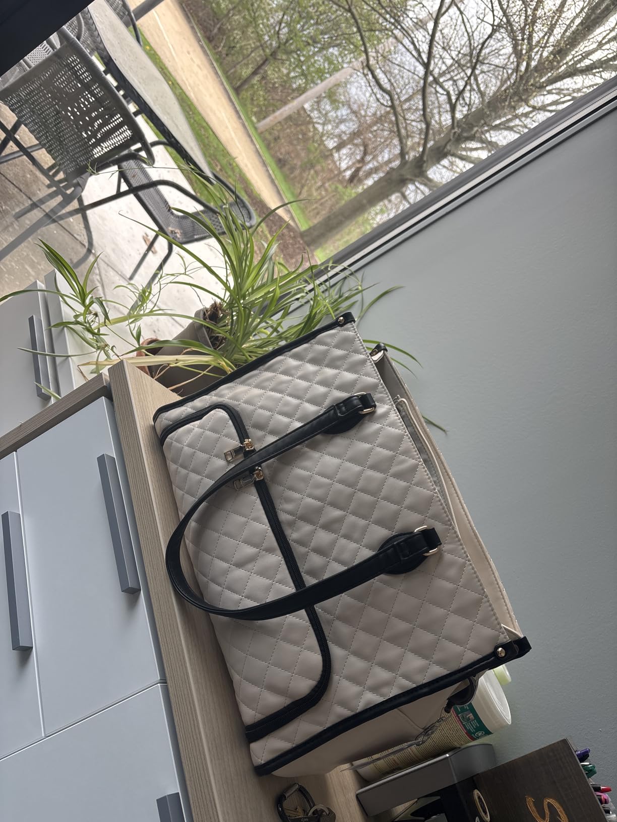 Acabamento real da bolsa térmica feminina