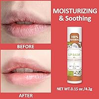 Vista 4 de 16 Pack Lip Balm, Natural Lip Balm Bulk with Vitamin E and Coconut Oil, Bulk Moisturizing Lip Balms for Dry Lips-16 Flavors