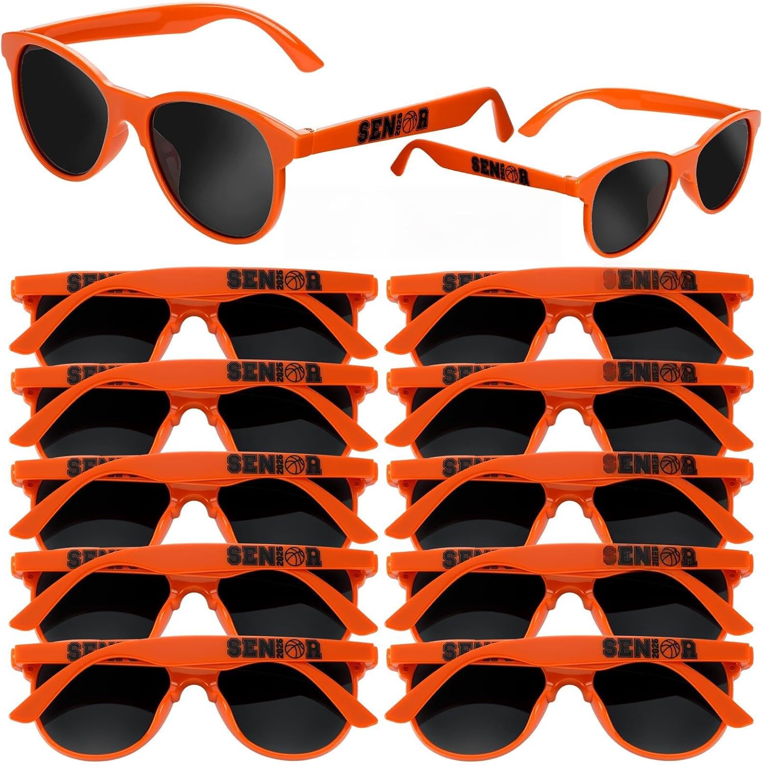 Relaxweex 12 Pcs Basketball Glasses 2026 Basketball Senior Night Gifts Bulk Graduation Sport Team Gift Party Favors Goodie Bag Stuffer for Sport Fan Coach Player Cheer Women Men Ceremony Souvenirs