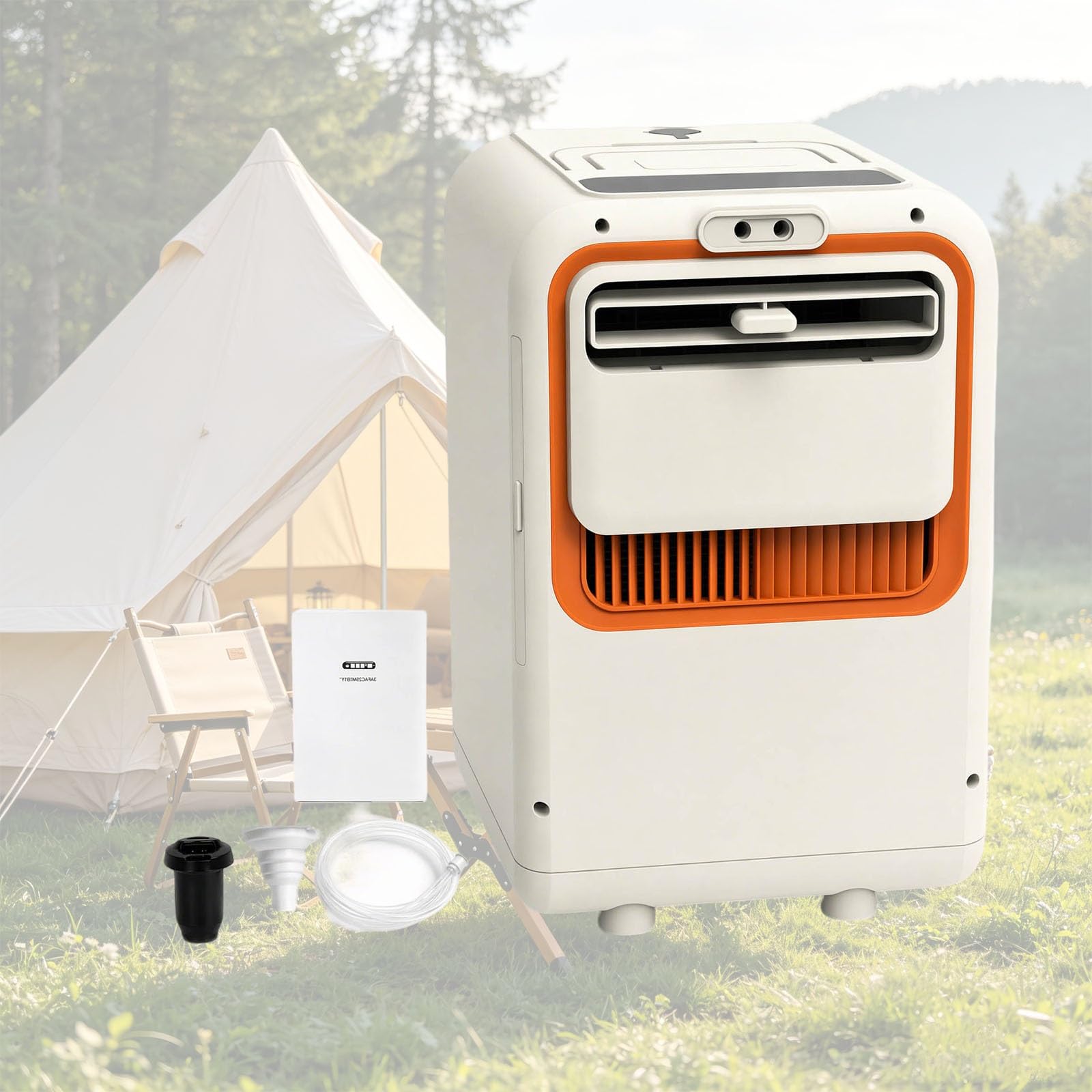 1800 BTU Mini AC Unit Portable Air Conditioner With Dehumidifier