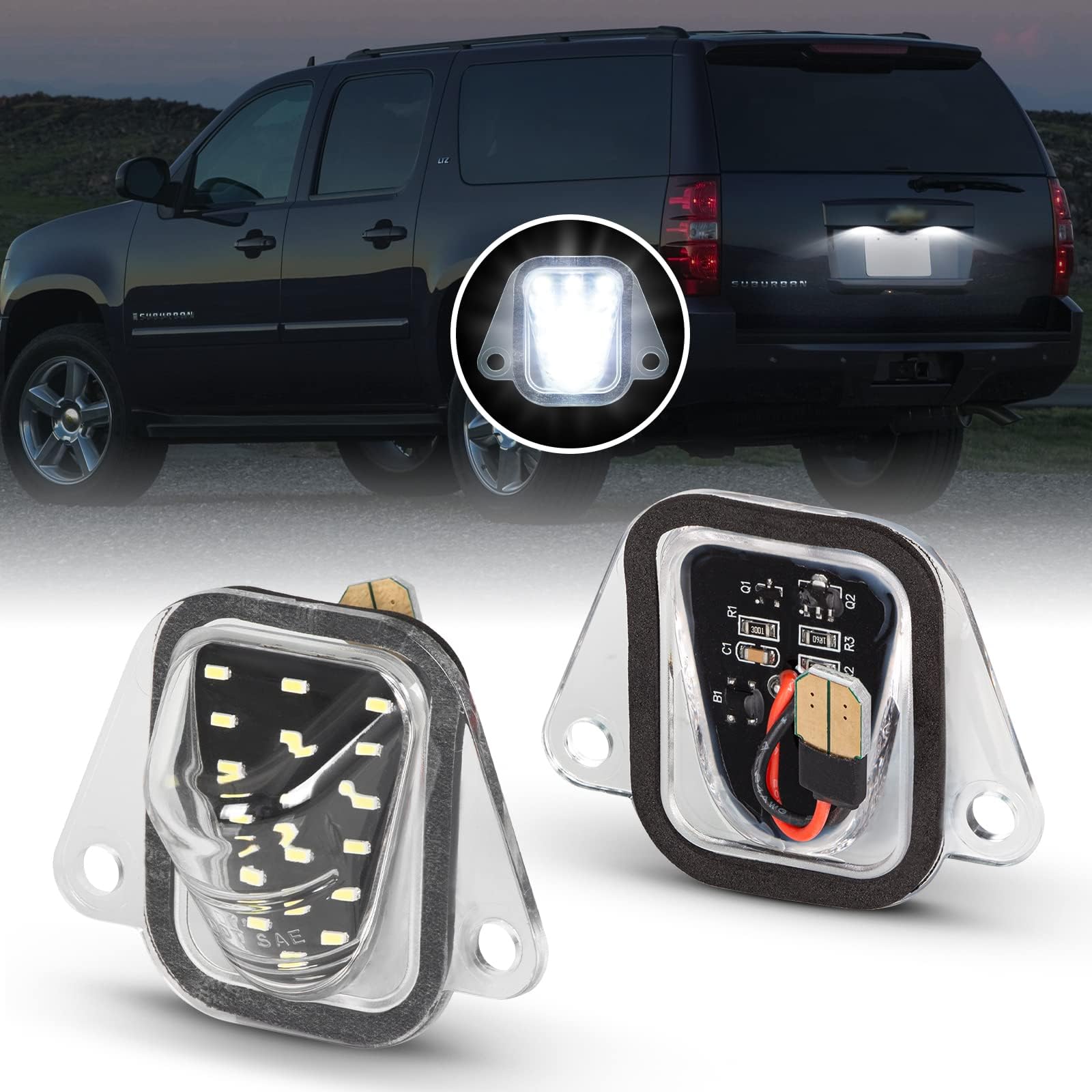 Charismatic Racing Concepts Smoked LED 3rd Brake Light – 2007-2014 Chevy Suburban Tahoe Yukon XL – CRC-3BLCMTY07LEDSM