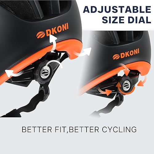 Miniatura 6 de Casco de bicicleta de montaña para adultos casco de bicicleta para hombres y mujeres, casco de bicicleta certificado MTB con visera