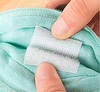 Vista 6 de Cinta de velcro autoadhesiva blanca de 0.75 pulgadas x 82 pies - Cinta de sujeción con respaldo adhesivo para papelería y uso doméstico