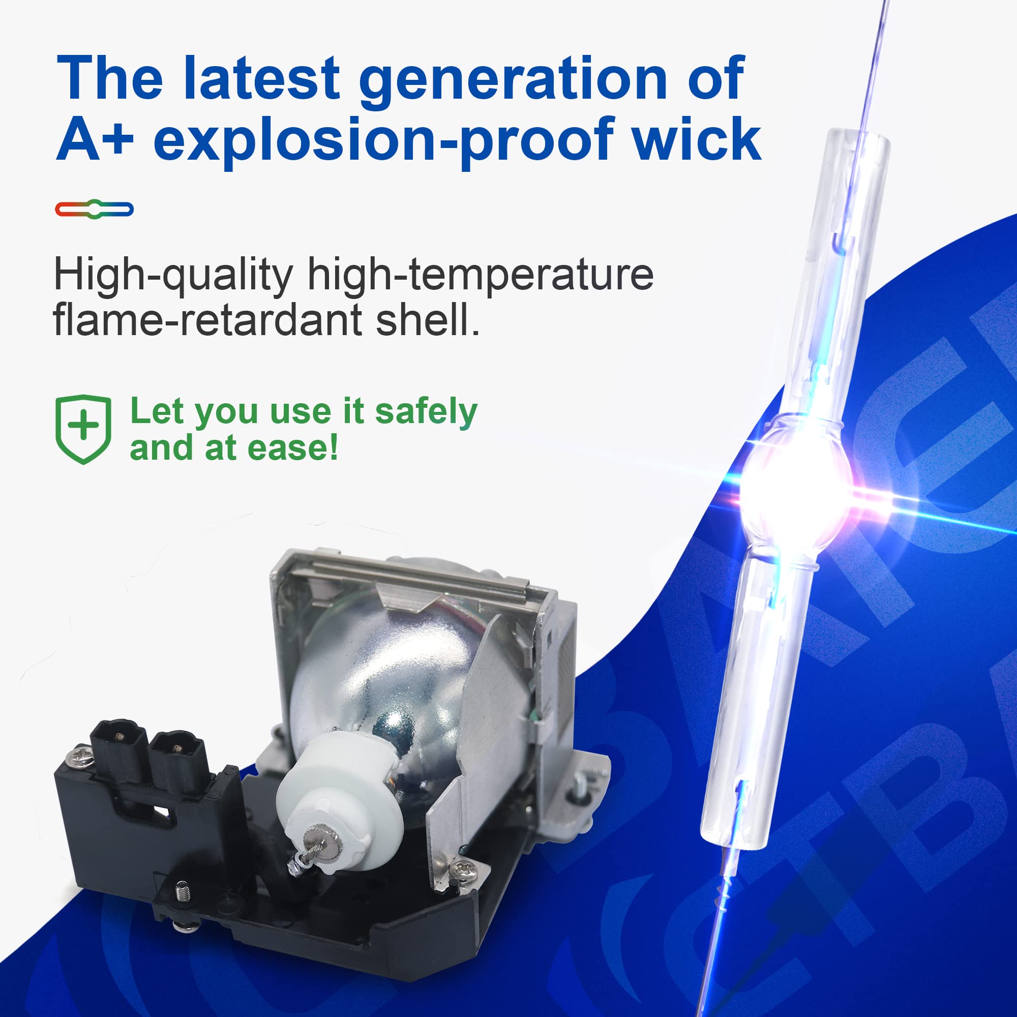 Ampoule Projecteur Remplacement VLT-HC5000LP / VLT-HC7000LP – Compatible Mitsubishi HC4900, HC5000, HC7000 Etc.