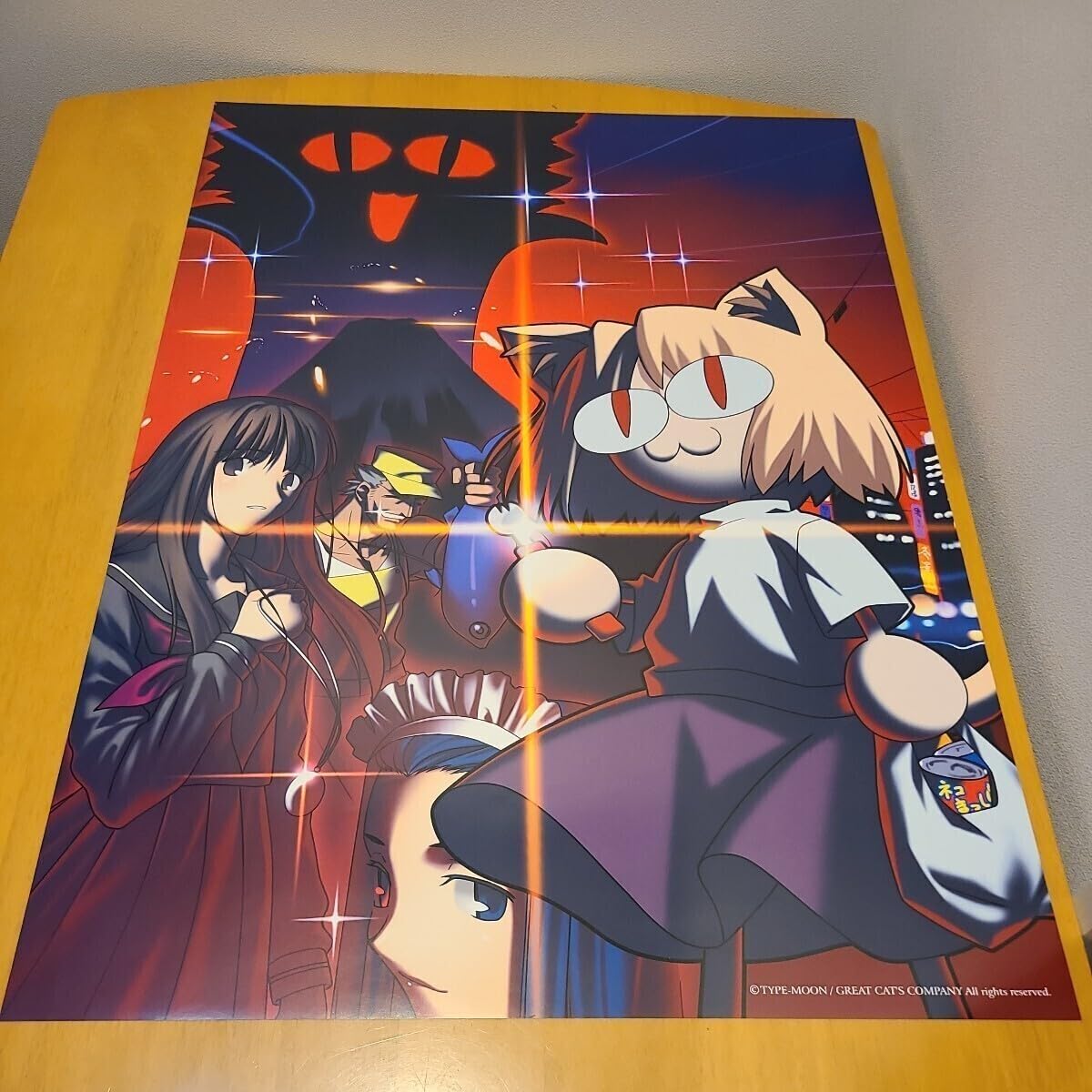 Amazon.co.jp: ネコアルク TYPE-MOON 公式 ポスター NECOARC THE MOVIE