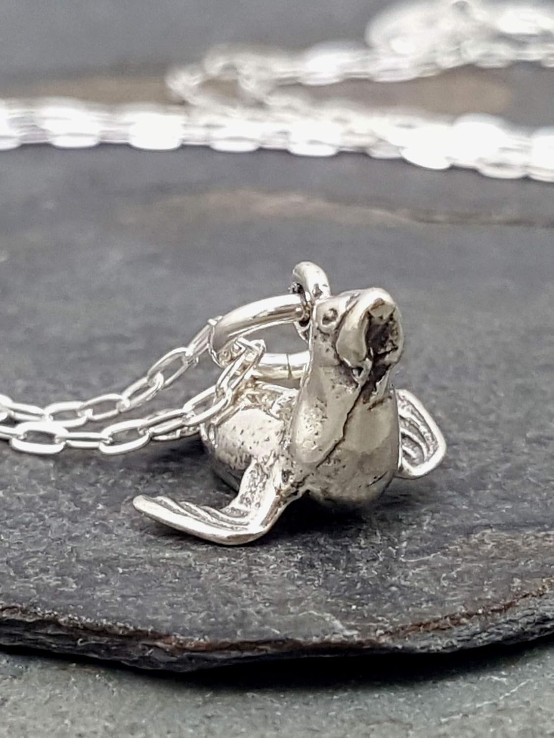 EnCharmed Sterling Silver Sea Lion - Angels of the Sea - Nautical and Marine Themed Charm Necklace, 18" - Image 3