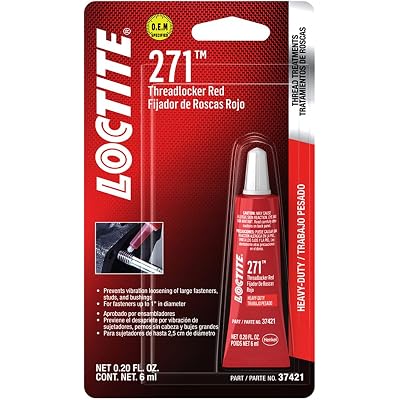 Loctite 37421 271 Red Heavy Duty Threadlocker