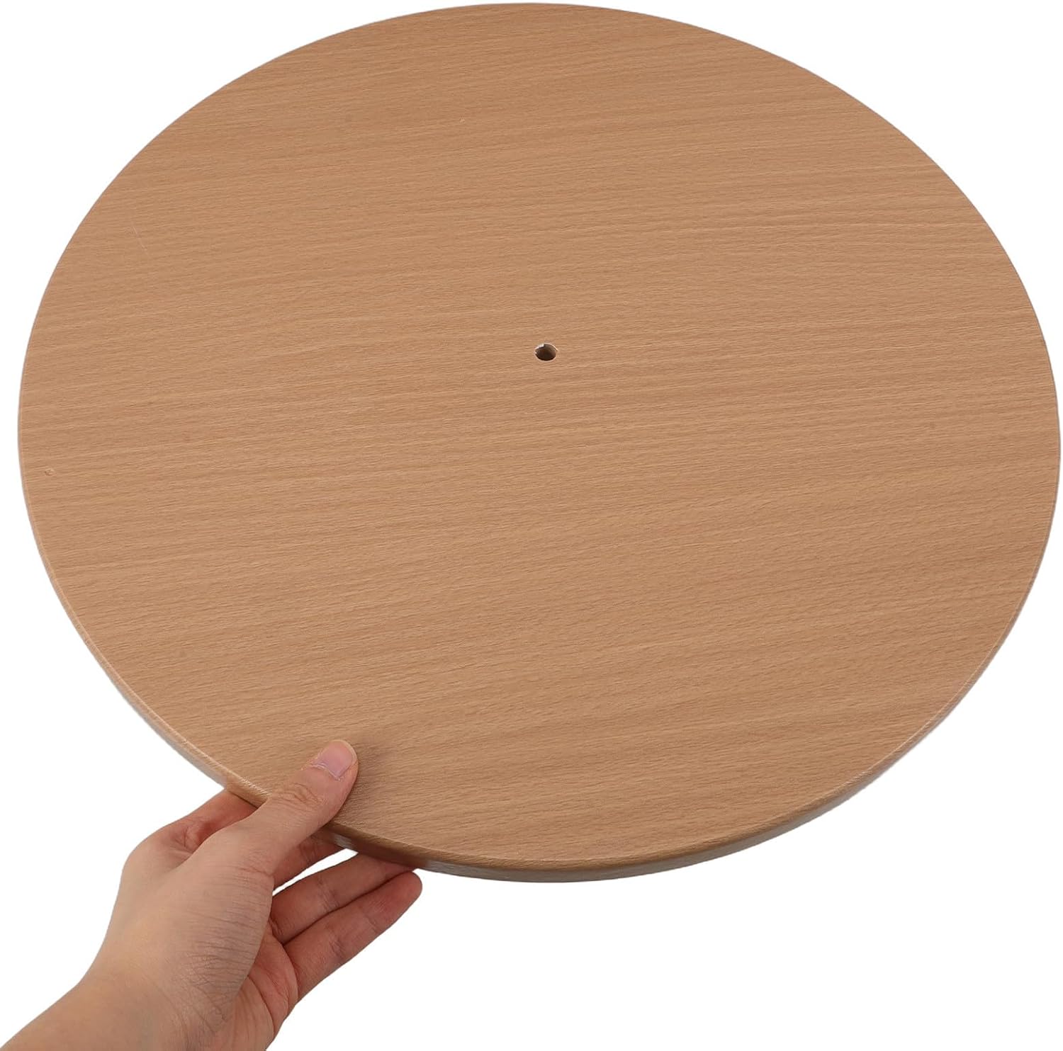 Wooden Round Clothing Rack Base Replacement for Coat Tree Holder image 4