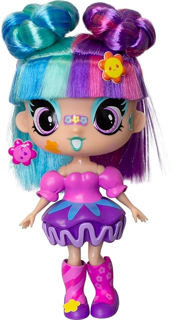 Foto 4 de 4 de Lansay Decora Girlz - Minimuñeca de Moda con 8 Accesorios y Pegatinas sorpresas, Juguete de muñeca de 12,7 cm…