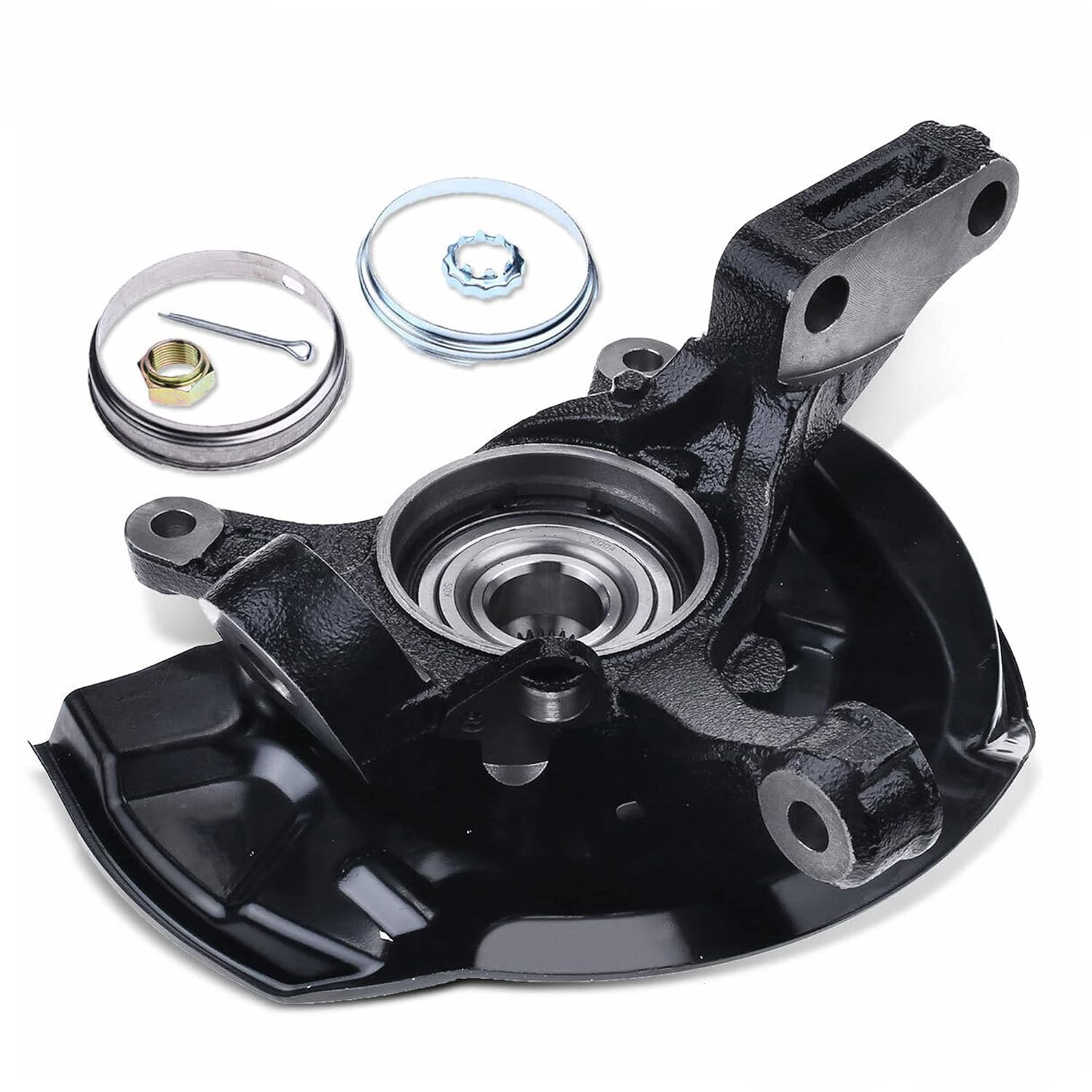 Front Right Passenger Side Wheel Hub Steering Knuckle with Seals Compatible with 1997-2001 Toyota Camry Replace for 698-420 4321133060 43502-32070