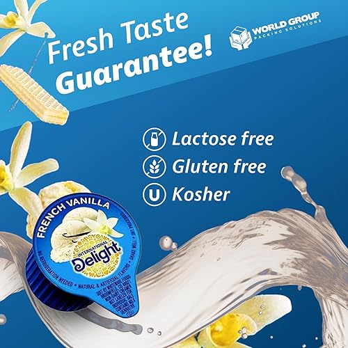 Miniatura 5 de International Delight Coffee Creamers - Crema líquida sin lácteos, paquete variado, caramelo macchiato, vainilla francesa y avellana, sin lácteos,