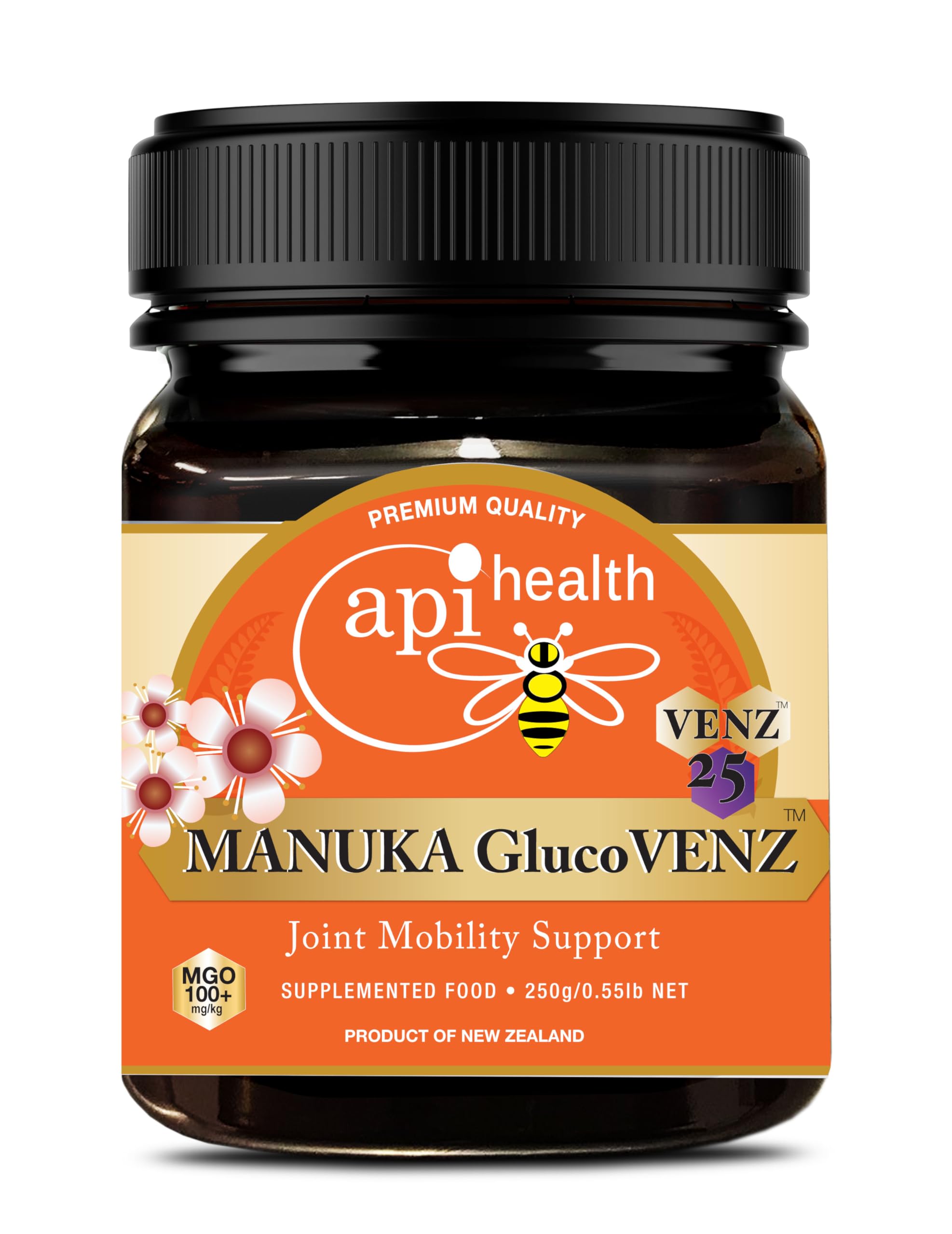 Manuka Gluco VENZ - Bee Venom and Glucosamine Honey 250g