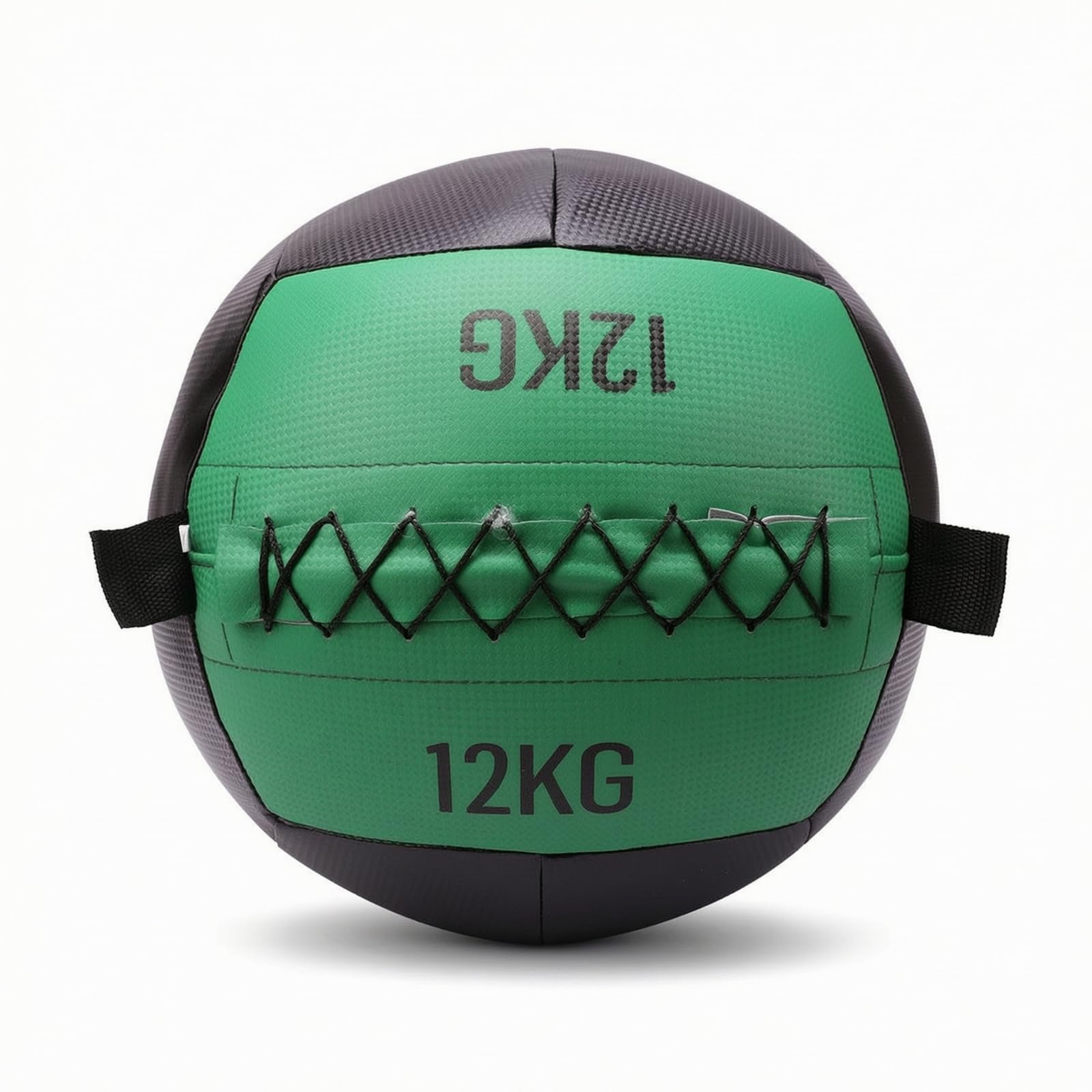 MERIGLARE Gewichteter Trainingsball Medizinball Gymnastikball Fitnessball mit Seitlichen Handgriffen Strukturierter Oberfläche Und Stabiler Naht Gefertigt aus