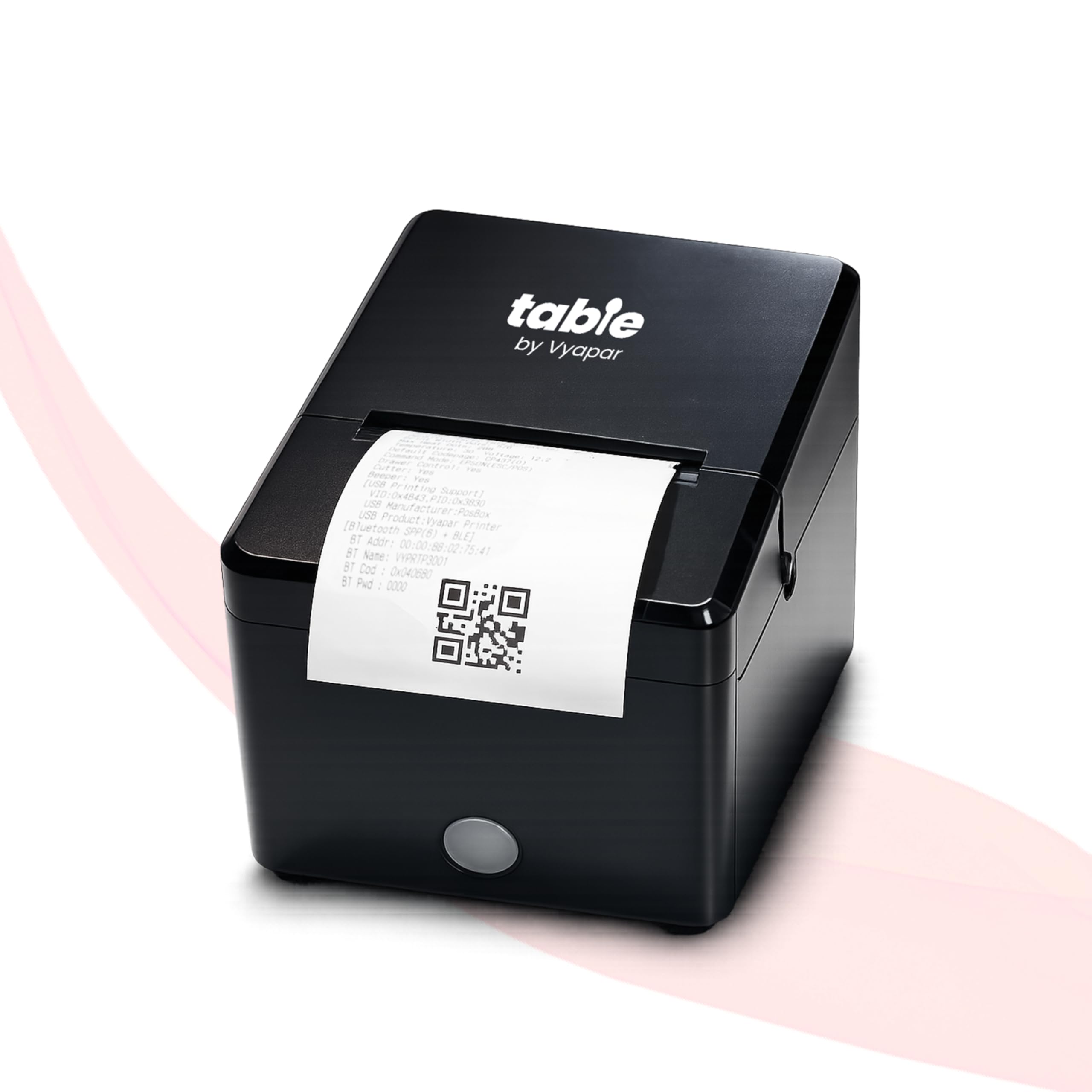 Table 3-Inch (80mm) Bluetooth, USB & Cash Drawer Thermal Billing Printer for Restaurants & Retail | POS Receipt Printer with Auto-Cutter, AC Powered (3-Month Billing Software License)-image-14
