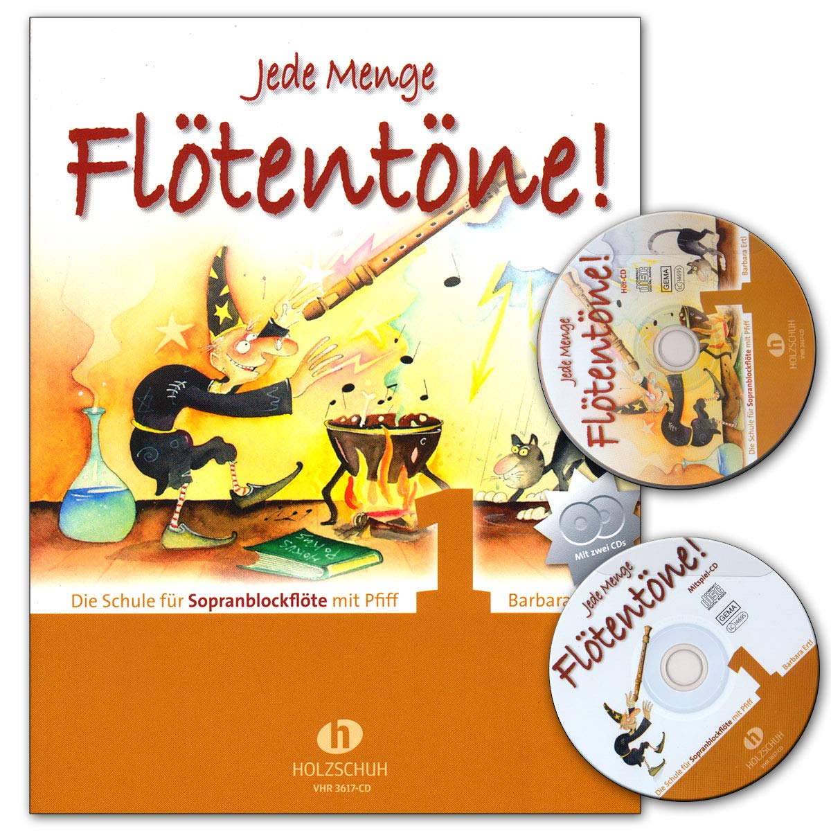 Jede Menge Flötentöne 1 - Registratore soprano - LIBRO
