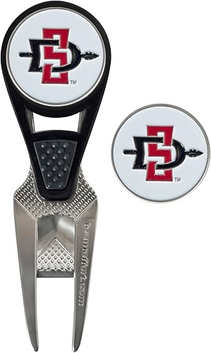 Miniatura 27 de Team Effort Collegiate CVX Herramienta de reparación de marcas de bolas y 2 marcadores de bola