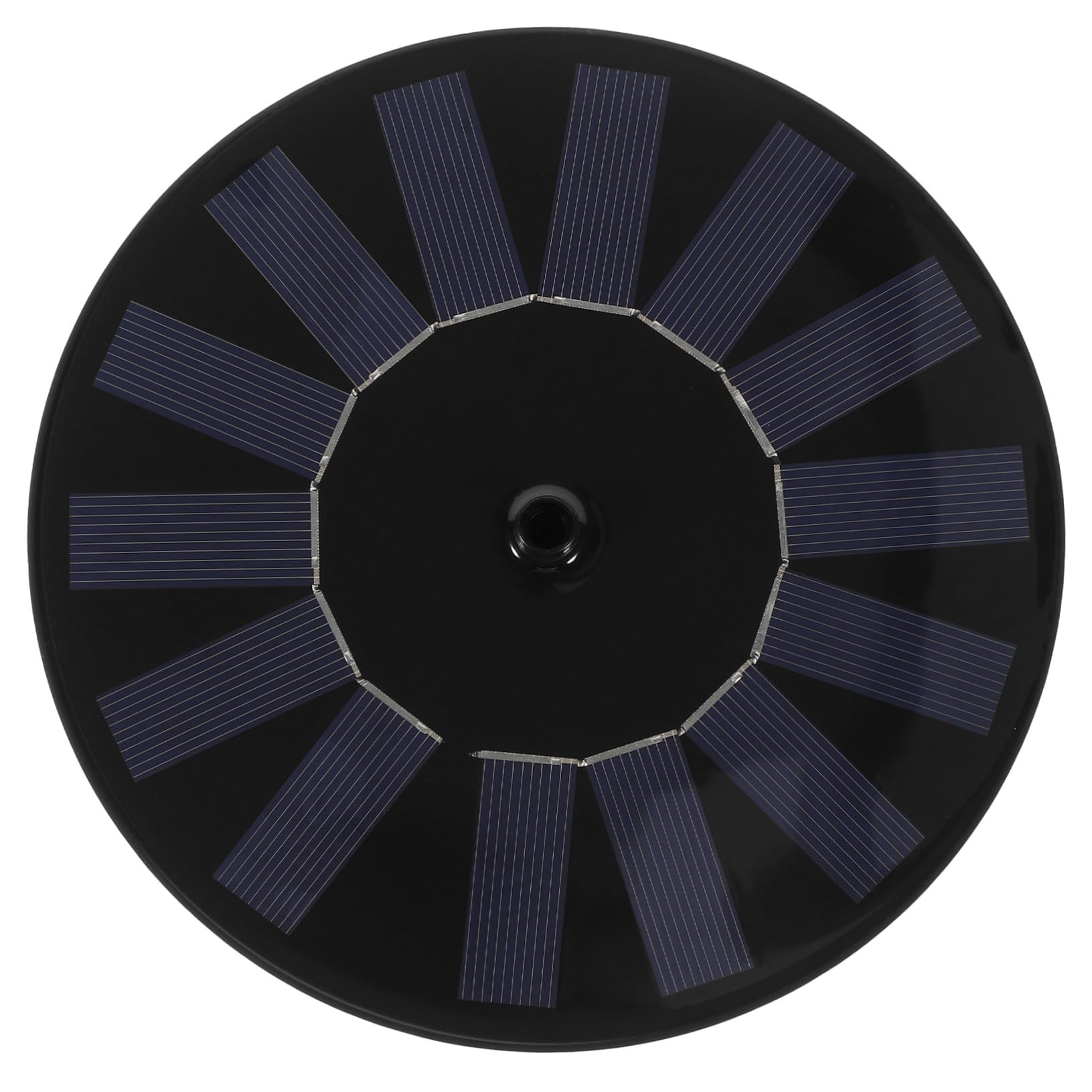 Bomba de Flotante Silicona 1.4w 7v Fuente Solar ABS Jardín Piscina