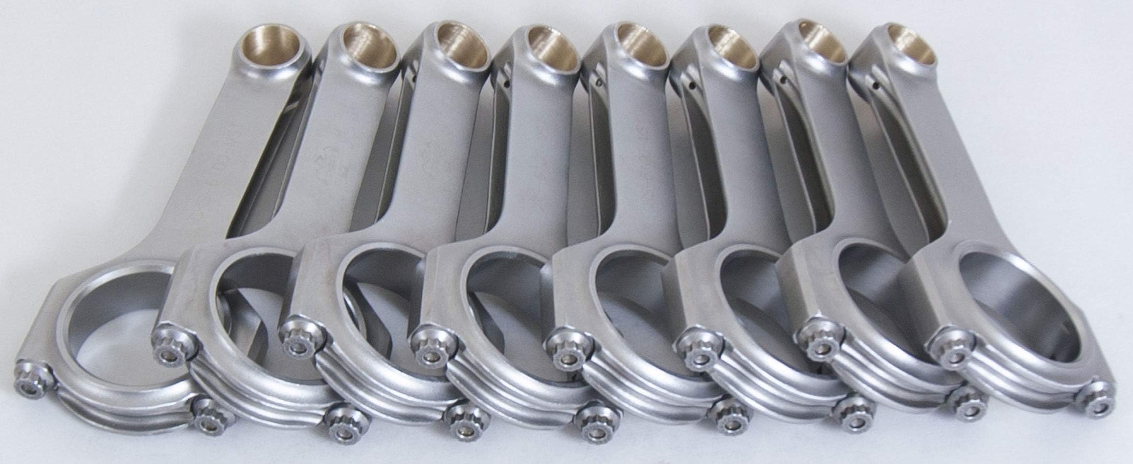 Eagle Specialty Products CRS6100M3D 6.10" LS1 4340 Forged H-Beam Connecting Rod Set for Small Block Chevy